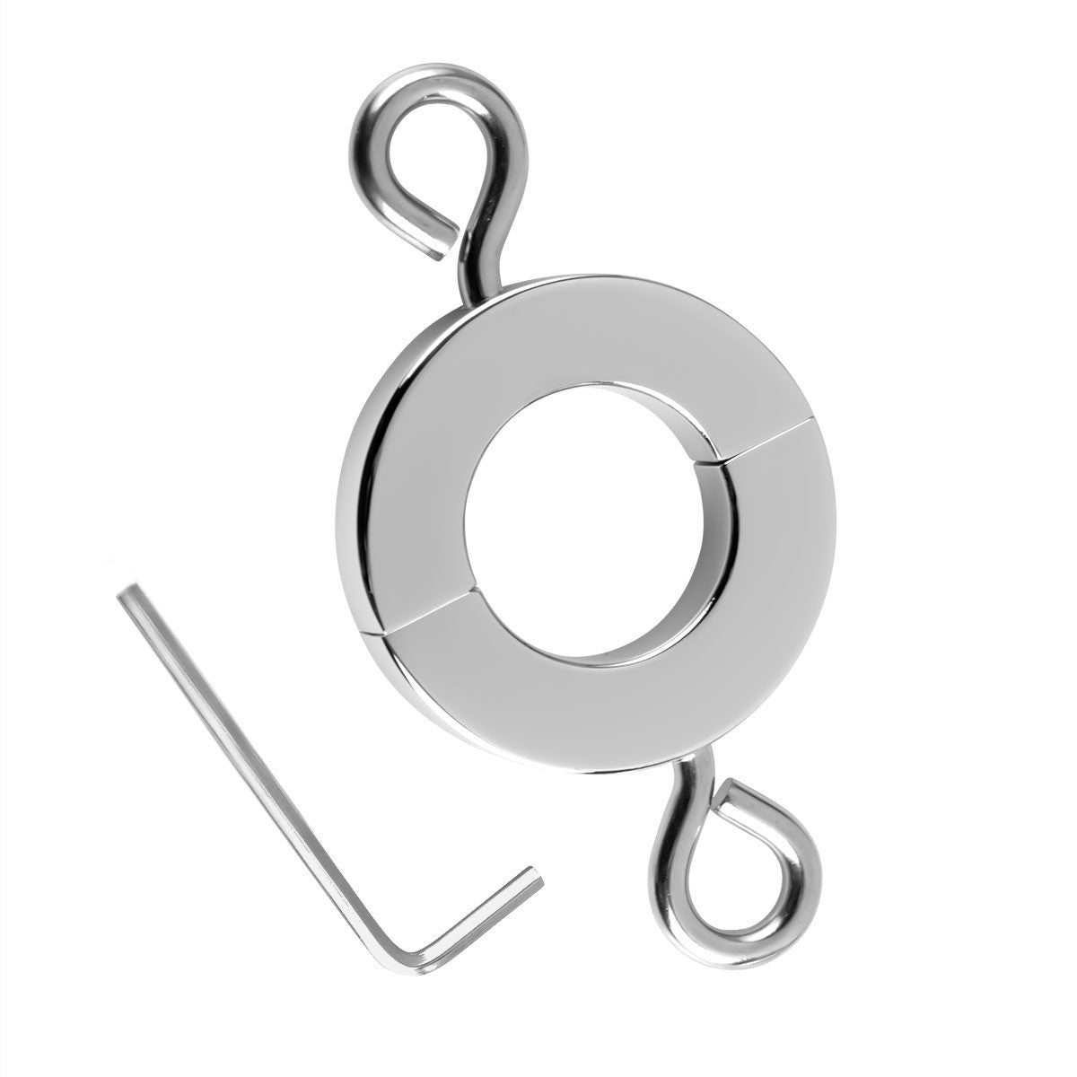 KR-0256 hinged steel ball stretcher with split-ring design