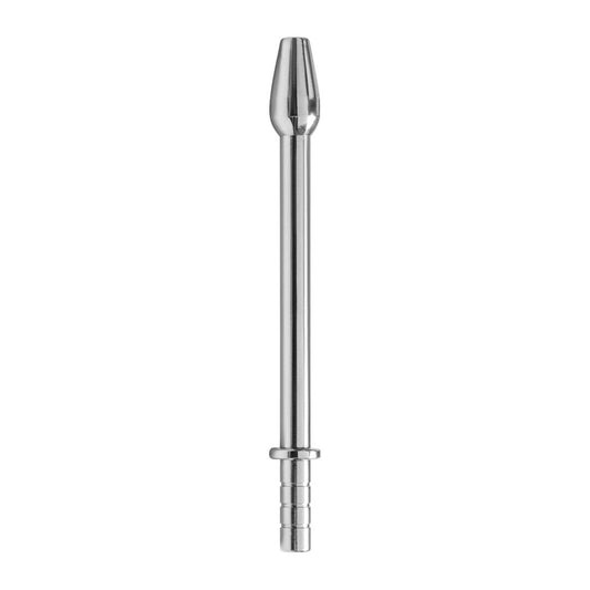 145mm curved stainless steel urethral sound with ring handle
