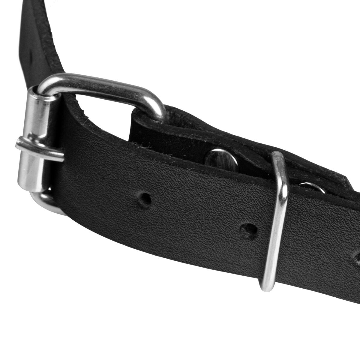 KR-1005 stainless steel bondage mouth gag with metal hardware
