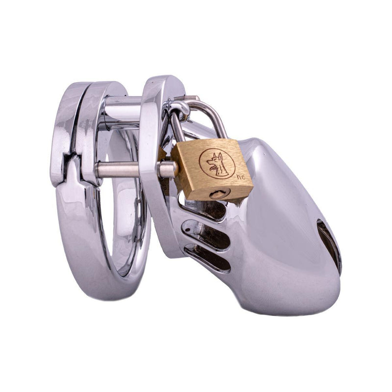 Male Chastity Tube with Lock Adjustable Cock Cage Device BDSM