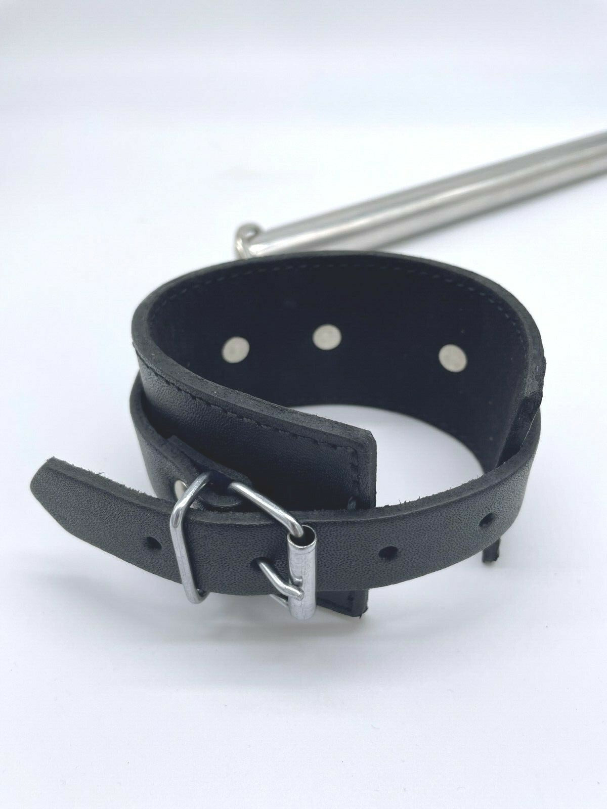 Leg Spreader Bar Bondage Restraint Adjustable Leg Wrist Ankle Cuffs BDSM Rigid