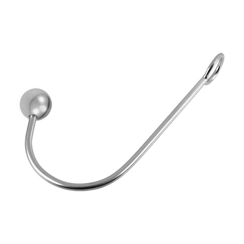 Steel Anal Hook Bondage Restraint Rope Fetish Single Steel Ball