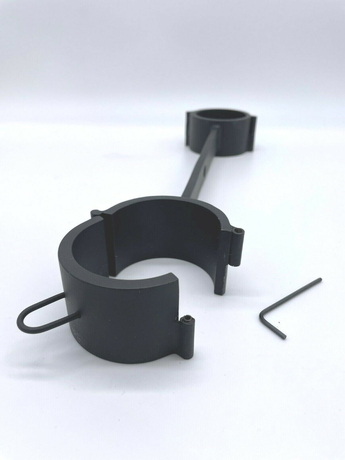 Metal Restraint Bondage Bar Wrist Cuffs Black Deprivation Dungeon Fetish BDSM