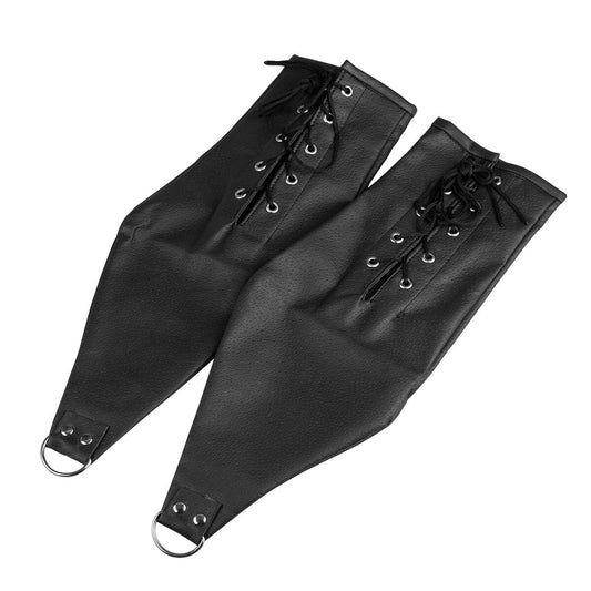 Black bondage restraint mitt with D-ring KR-0144