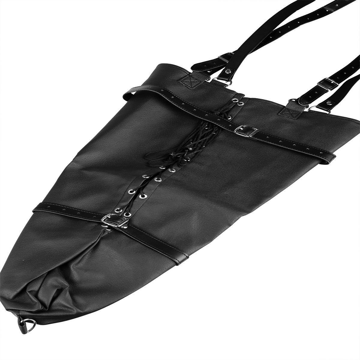 Black PU leather full arm binder KR-0156