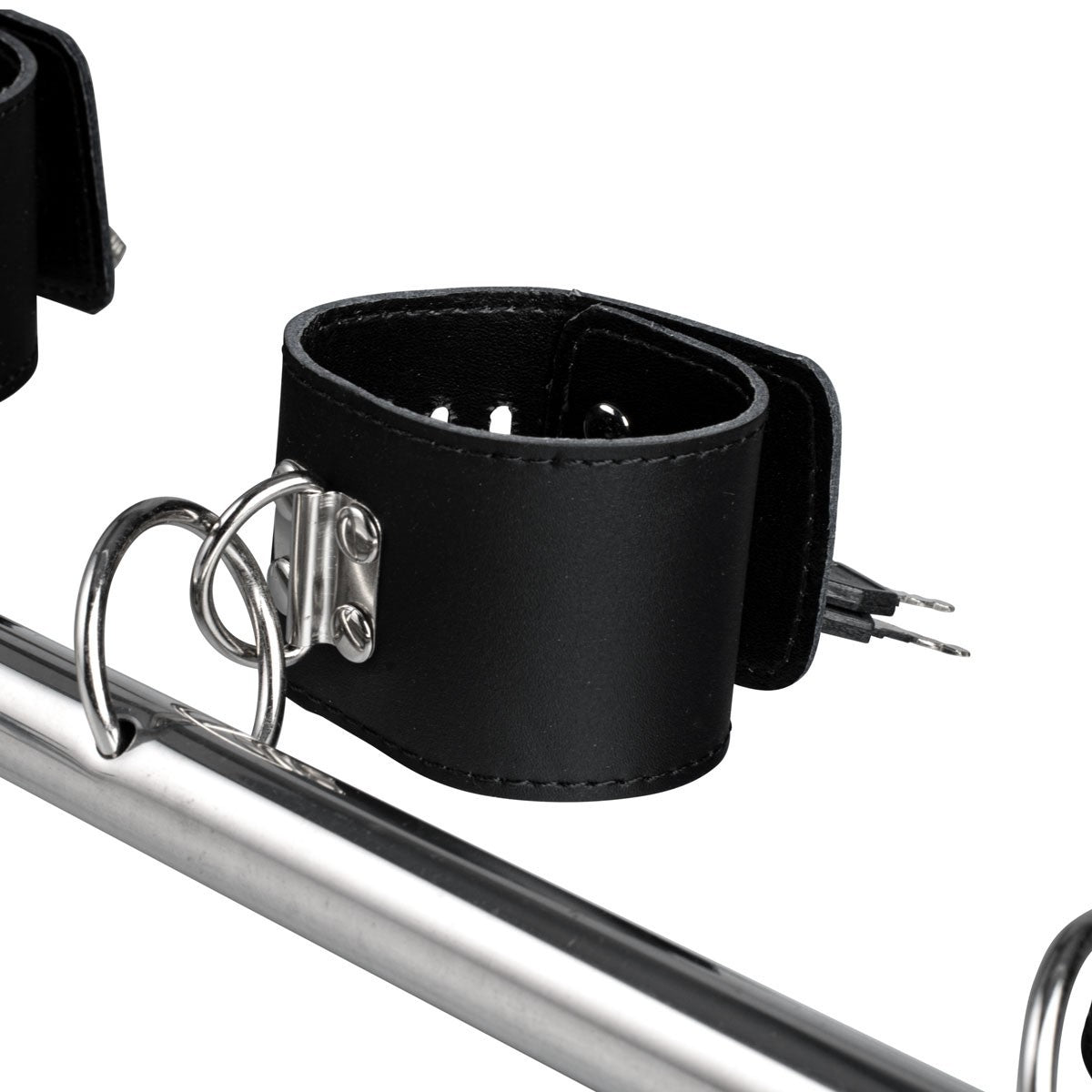 Four cuff bondage restraint bar with lockable PU cuffs