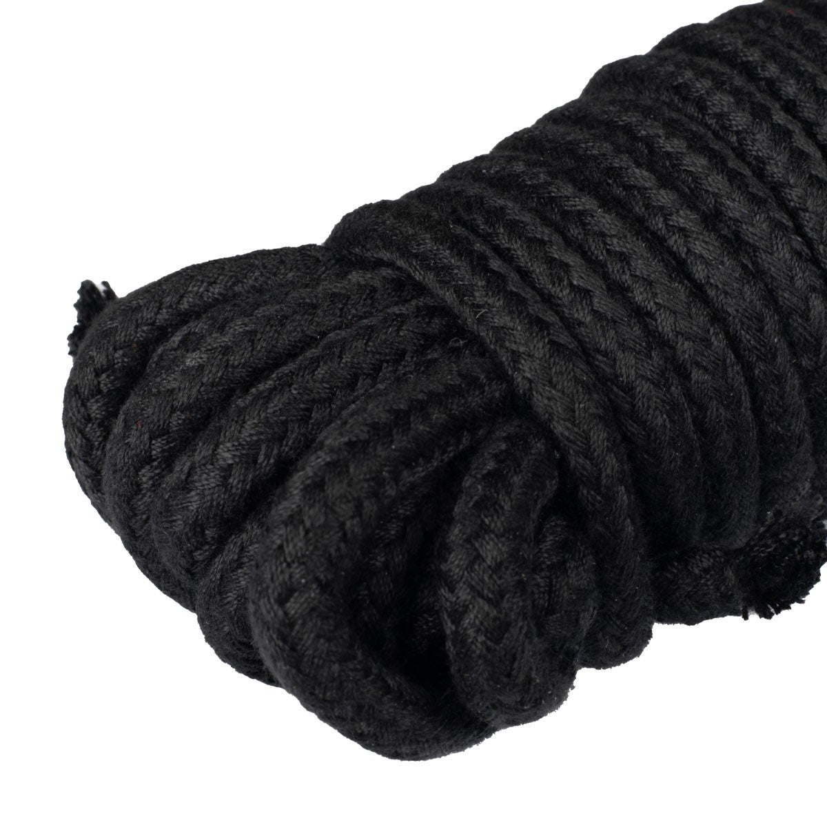 KR-0433 black Shibari rope for bondage harness arrangements