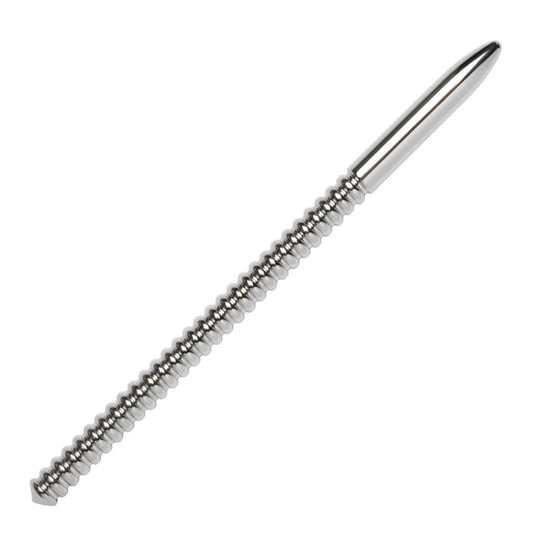 Stainless steel ribbed urethral sound 8mm KR-0487