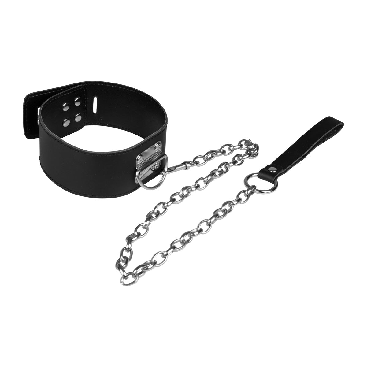 Bonage Dog Lead Restraint Collar Puppy Leash BDSM Black