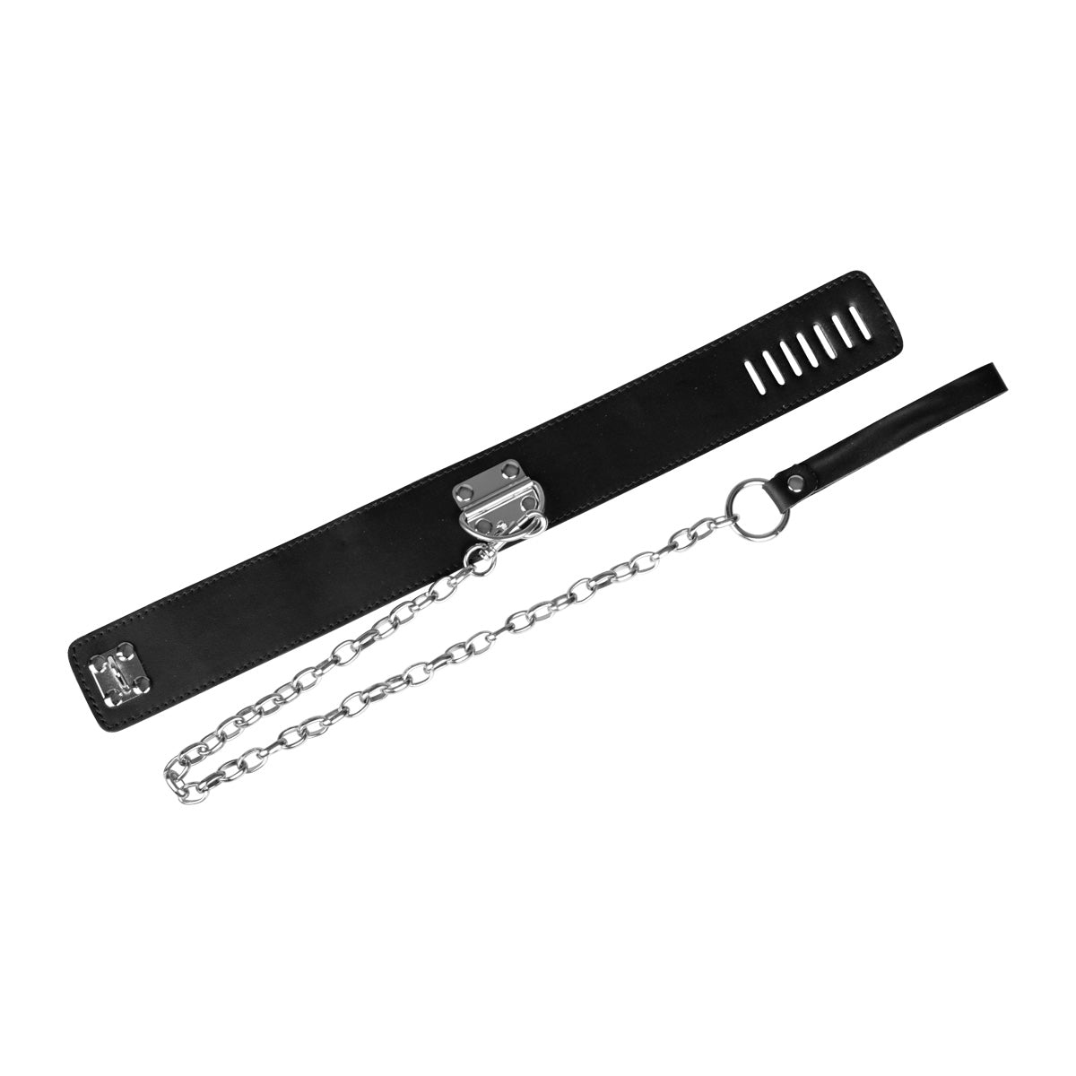 Bonage Dog Lead Restraint Collar Puppy Leash BDSM Black