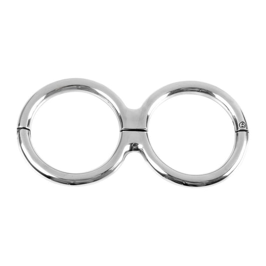 Polished steel wrist shackles 59mm KR-0977