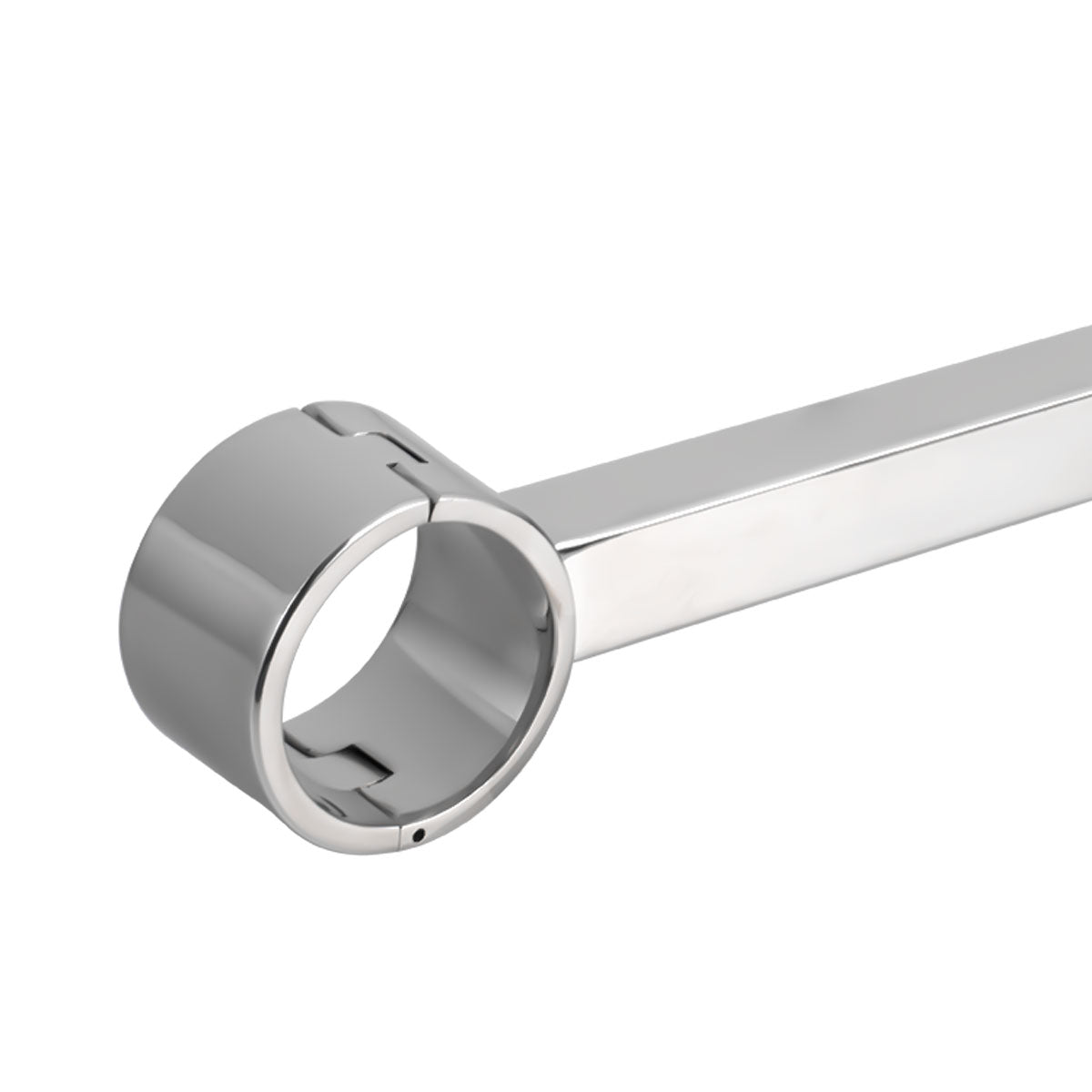 Stainless Steel Wrist Restraint Bar Locking Metal Handcuffs & Bondage Spreader