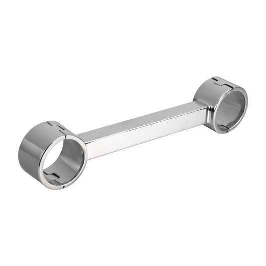 Stainless Steel Wrist Restraint Bar Locking Metal Handcuffs & Bondage Spreader