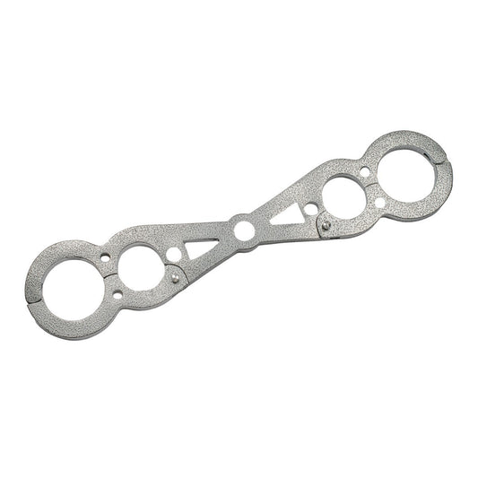 Metal wrist and ankle bondage spreader bar KR-1010GM