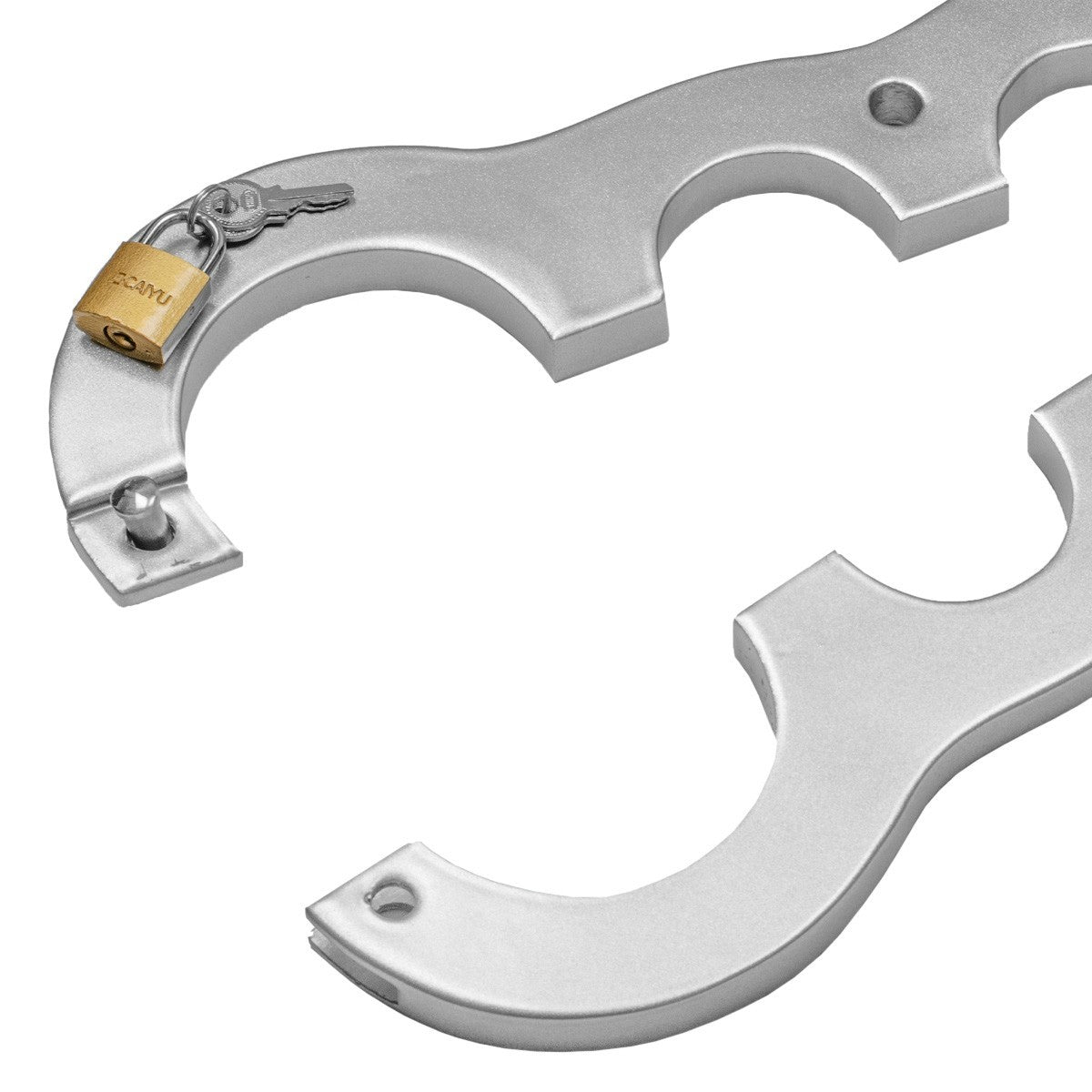 KR-1011S metal Shrews Fiddle restraint with wrist openings