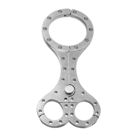 Gunmetal neck collar and wrist cuff restraint KR-1013
