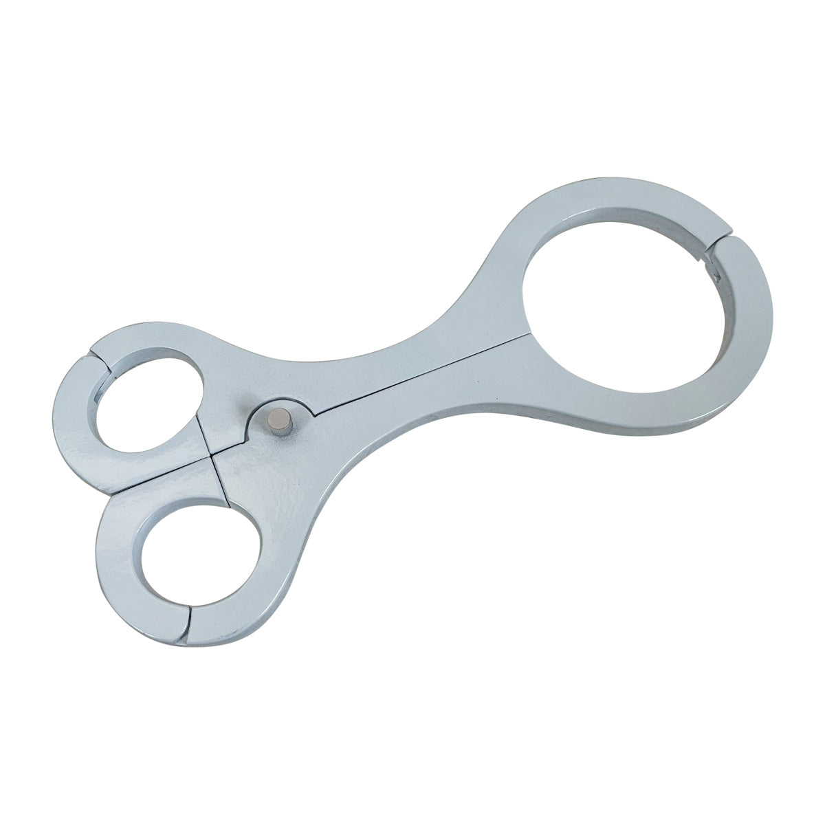 Heavy Duty BDSM Bondage Restraint Neck Collar with Handcuffs Rigid Pillary Device