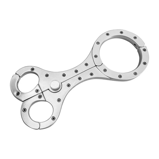 Silver steel cangue neck and wrist restraint KR-1016