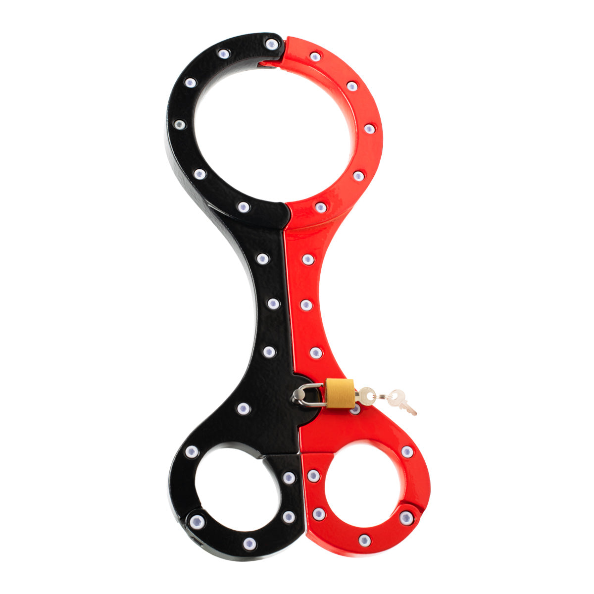 Heavy Duty BDSM Bondage Restraint Neck Collar with Handcuffs Rigid Pillary Device