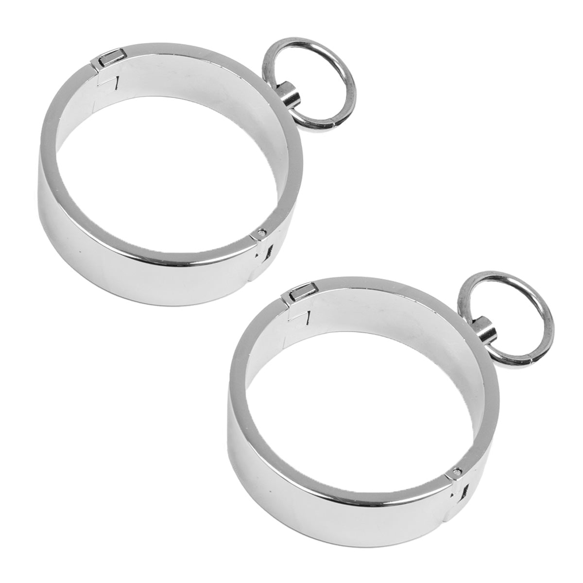 Metal Bondage Handcuffs Restraint BDSM Wrist Cuffs