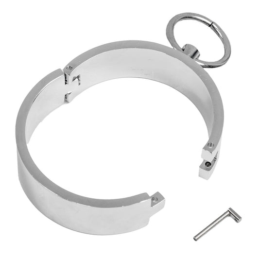 Metal Bondage Handcuffs Restraint BDSM Wrist Cuffs