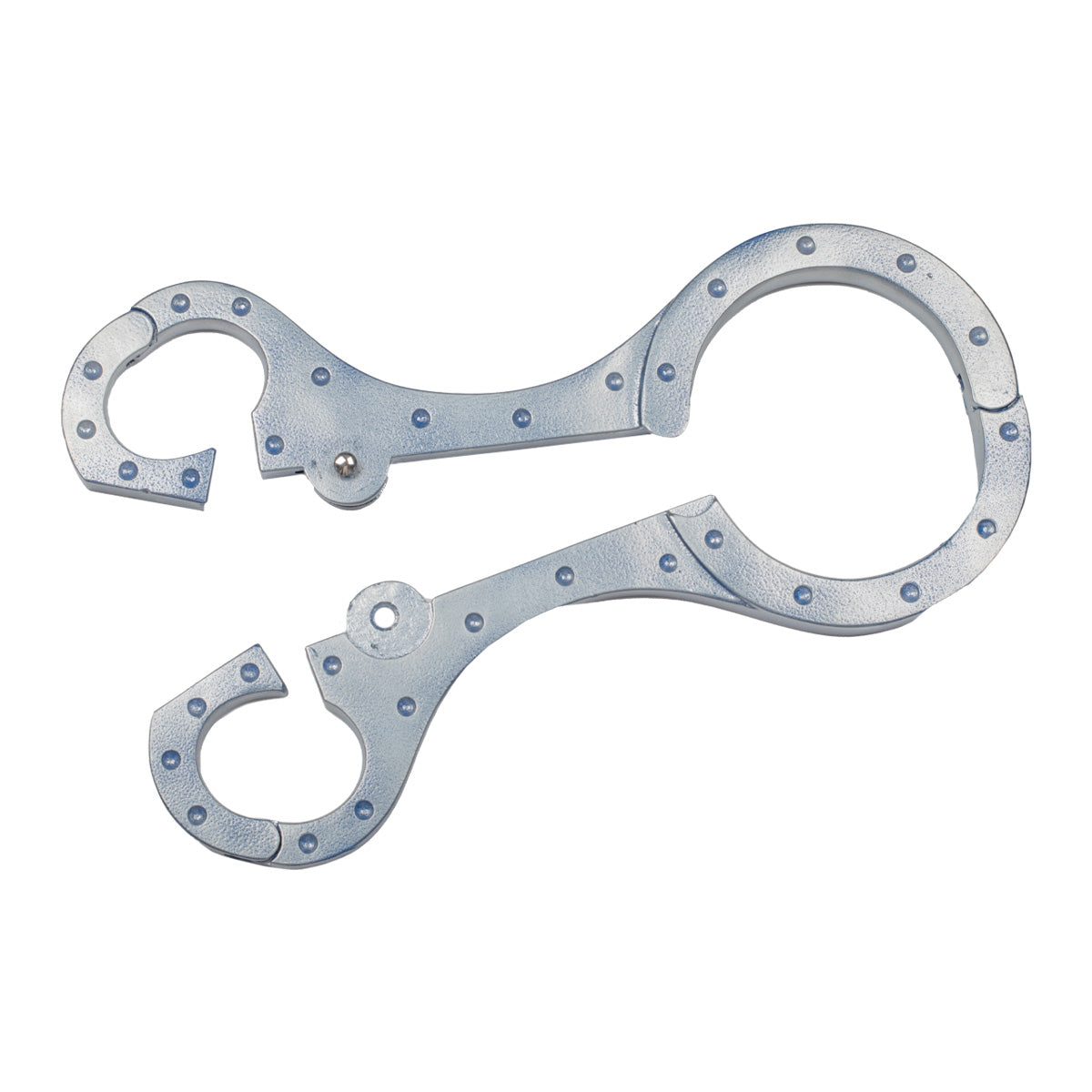 Heavy Duty BDSM Bondage Restraint Neck Collar with Handcuffs Rigid Pillary Device