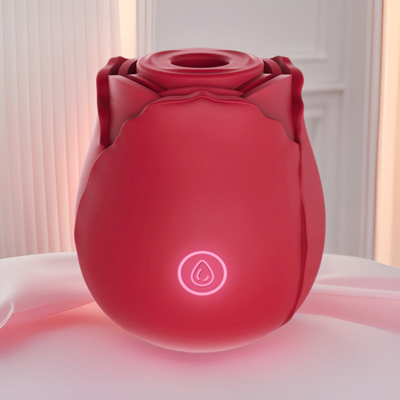 Rose Clitoral Suction Stimulator for Women Rechargeable Vibrator