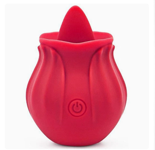 Rose Clitoral Licking Stimulator for Women Rechargeable Vibrator