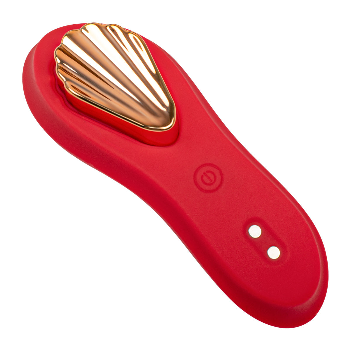 Red app-controlled wearable panty vibrator KR-1039