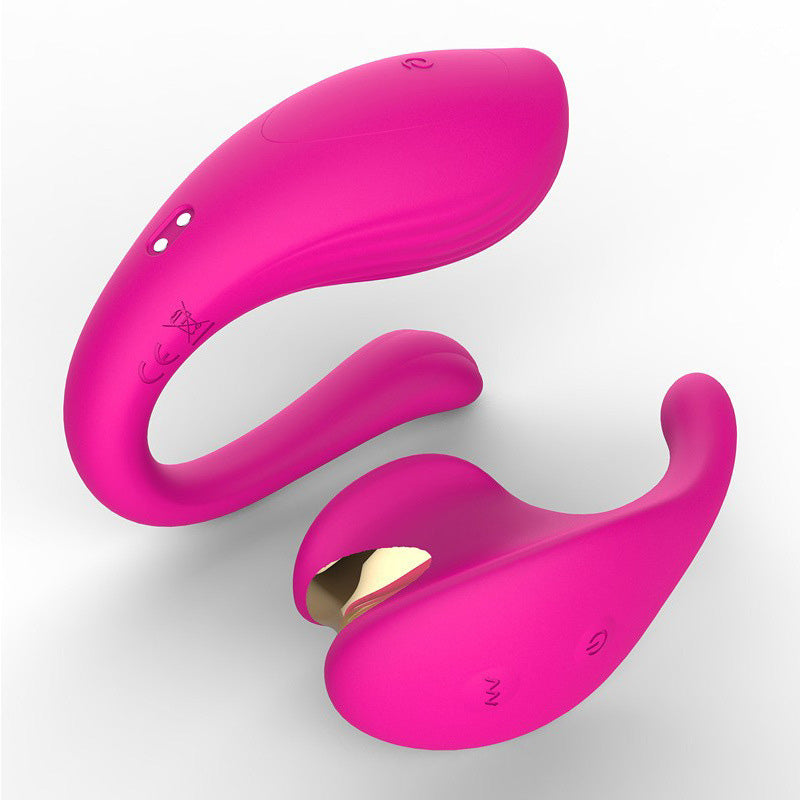 Wearable Couples Vibrator with Remote Control Dual Stimulation Sex Toy