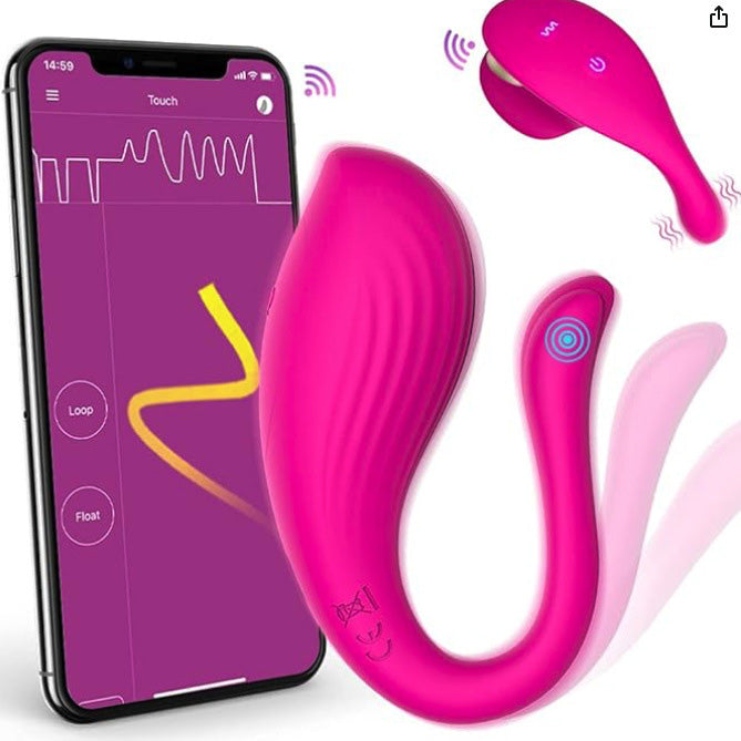 Wearable Couples Vibrator with Remote Control Dual Stimulation Sex Toy
