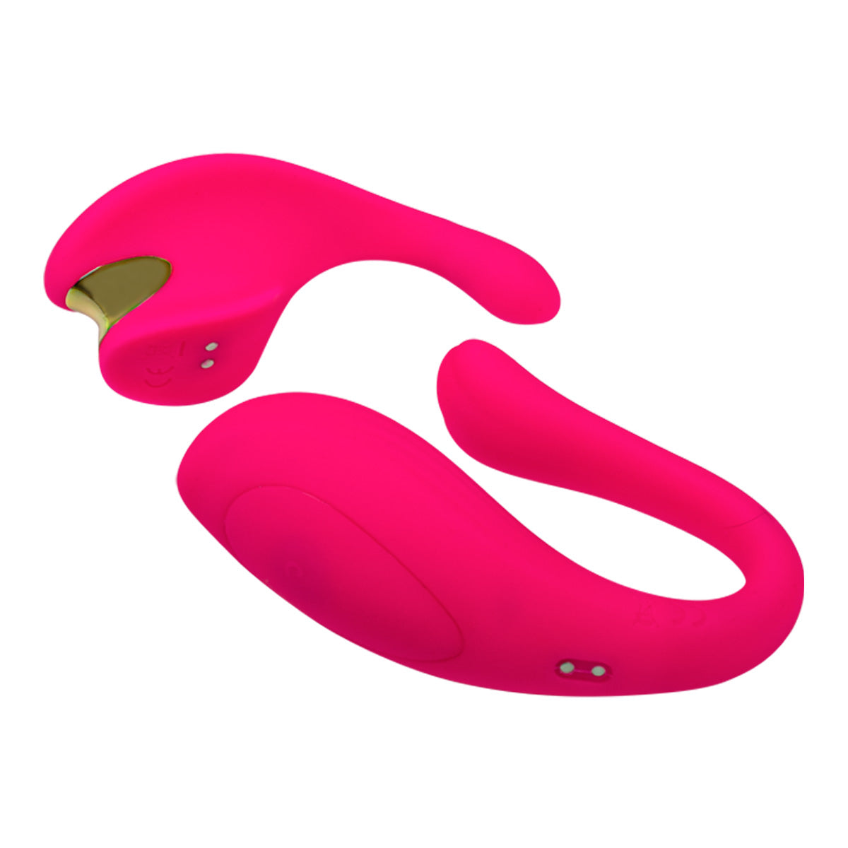 Pink wearable couples vibrator with app and remote control KR-1041