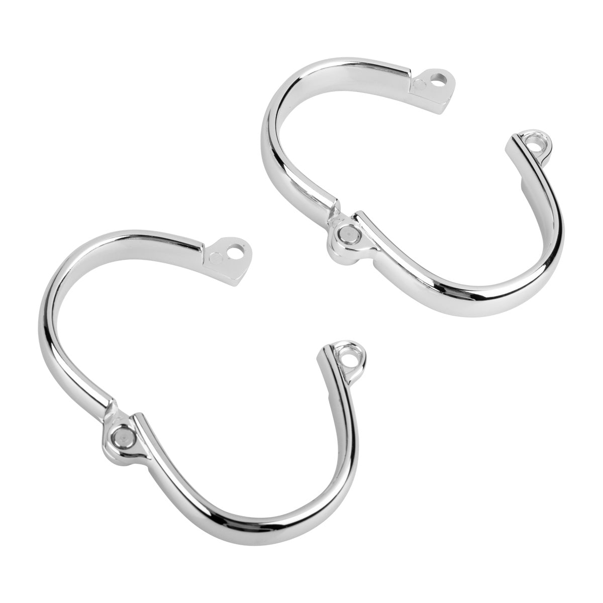 Heavy Duty Steel Locking Bondage Wrist Restraint BDSM Cuffs with Padlock & Keys