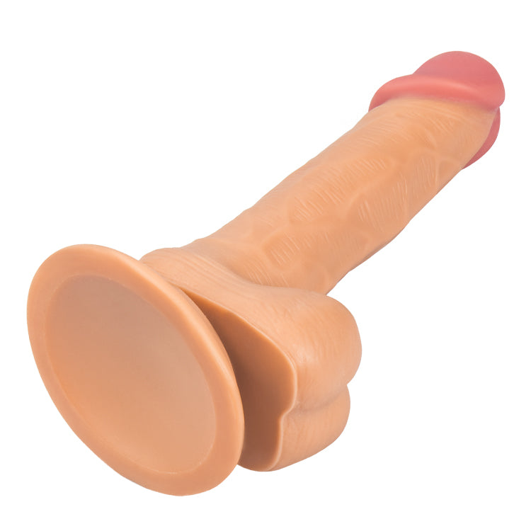 Realistic Suction Cup Dildo Lifelike Textured Adult Toy 8 Inch