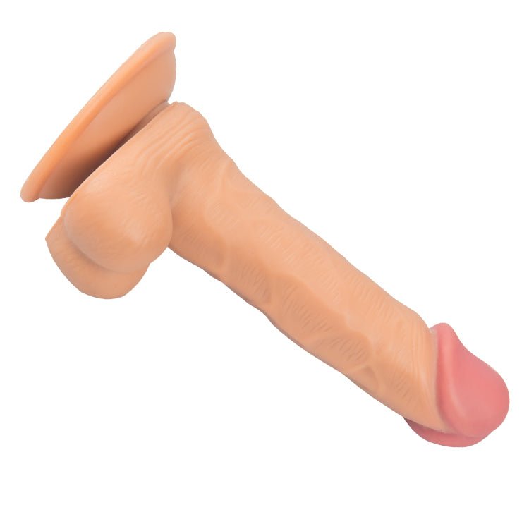Realistic Suction Cup Dildo Lifelike Textured Adult Toy 8 Inch